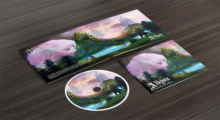 Albyon - Album Art - Multiple Graphic Design